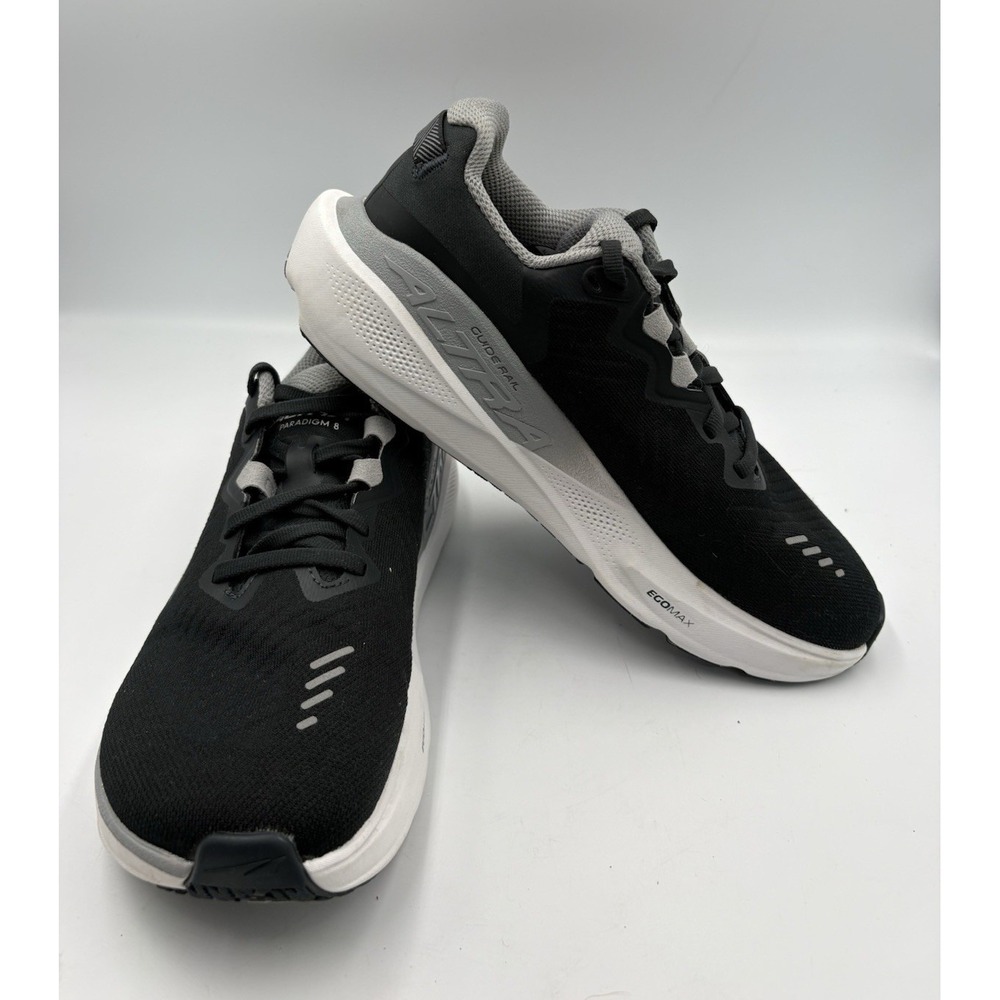 Altra Paradigm 8 Women's Running Sneakers Lace-Up Black/Gray/White